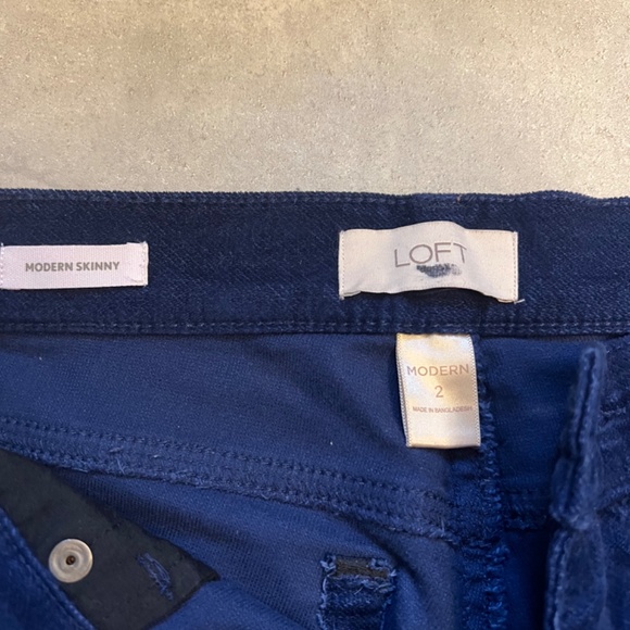 Loft Blue cords - Picture 2 of 2